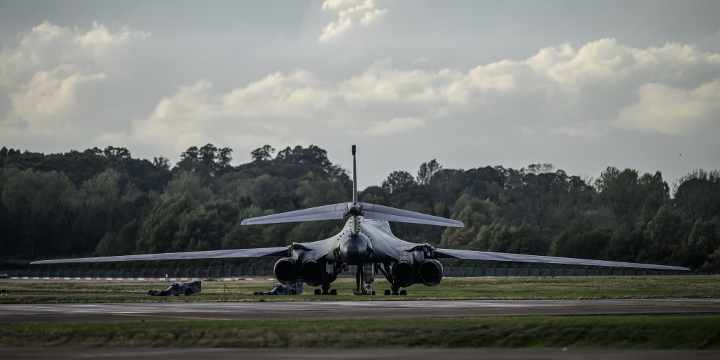 BREAKING: U.S. Air Force removes all bombers from the British air base targeted in a suspected terrorist plot.