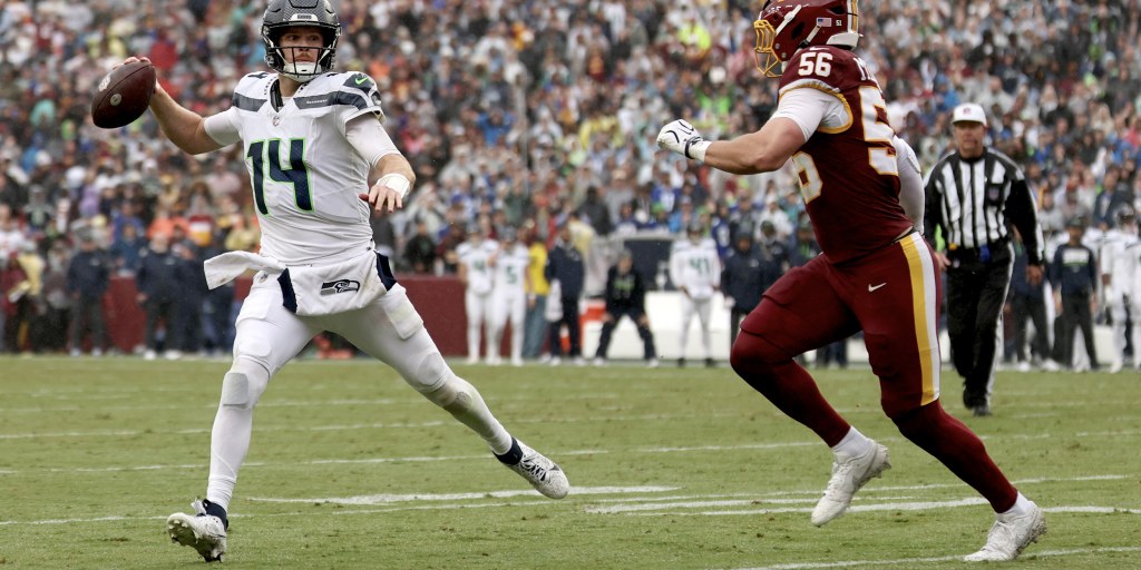 The Seattle Seahawks were 16-2 under coach Mike Macdonald in away games before they lost to the Washington Commanders.