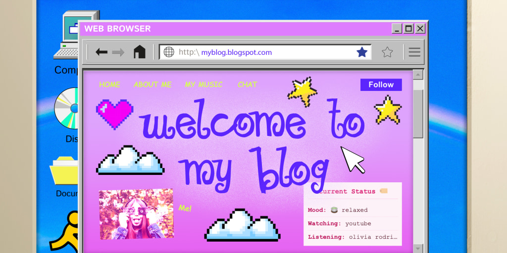 "We are just girls, and sometimes you need to tap into that inner girl and go home and get on your computer and write a digital diary," a blogger says.