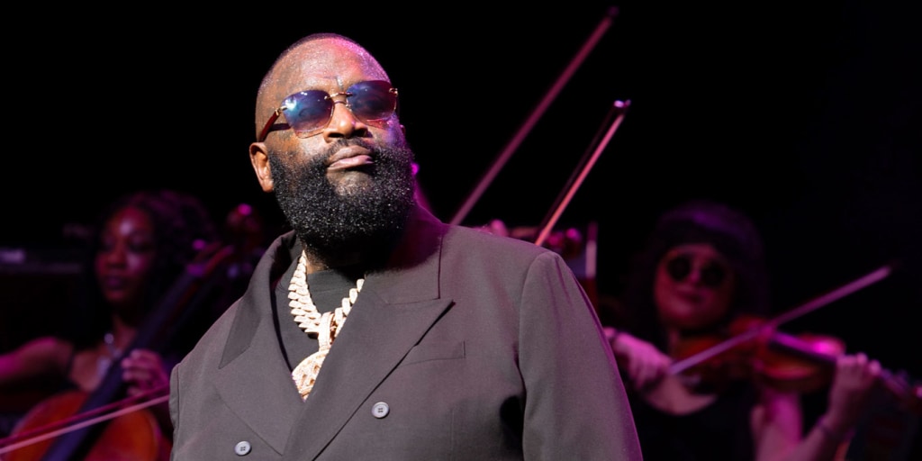 Rapper Rick Ross has been arrested after he was accused of beating his girlfriend at his Miami Beach home, according to authorities.
