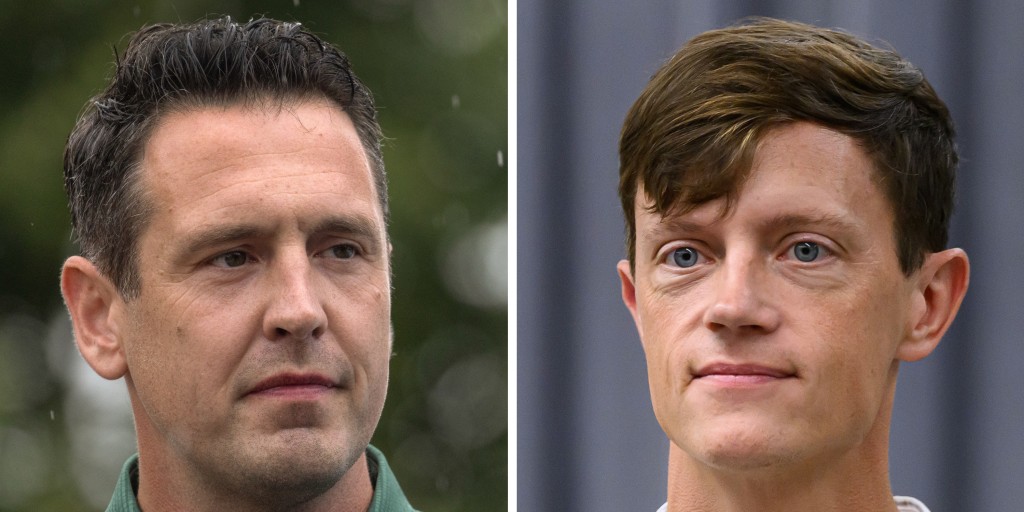 Republican Zach Lahn and Democrat Rob Sand repeatedly return to one topic in their first debate in the race to be Iowa’s next governor: questions about Lahn’s residency history in the state.