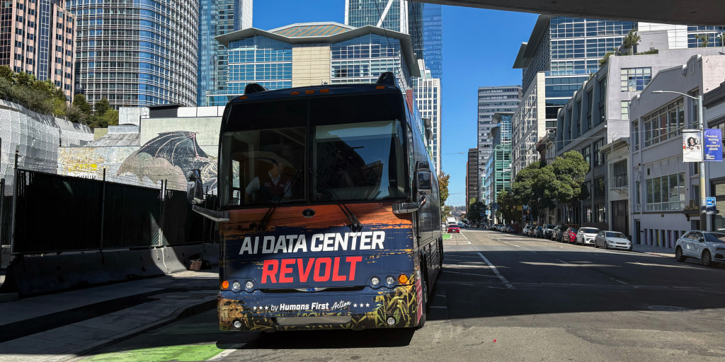 Conservative activists from a group called Humans First, completed an over 8,000-mile road trip to advocate for better guardrails on data center construction and AI.