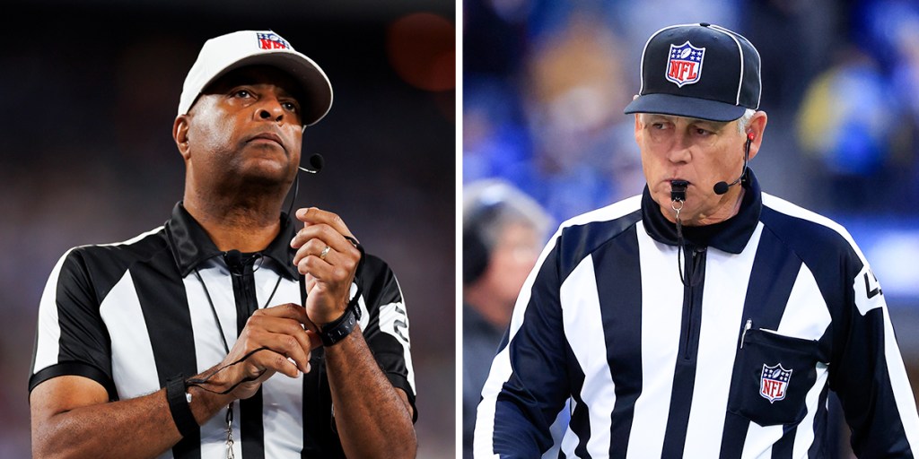 The NFL says it has suspended line judge Jeff Seeman for two games, and referee Adrian Hill for one game, after contentious interactions with players in different games during Week 4.