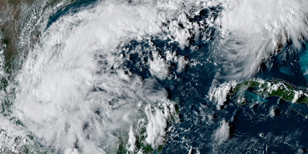 Tropical Storm Isaias forms off eastern Mexico, as forecasters say it is expected to strengthen into the first hurricane of the Atlantic season.