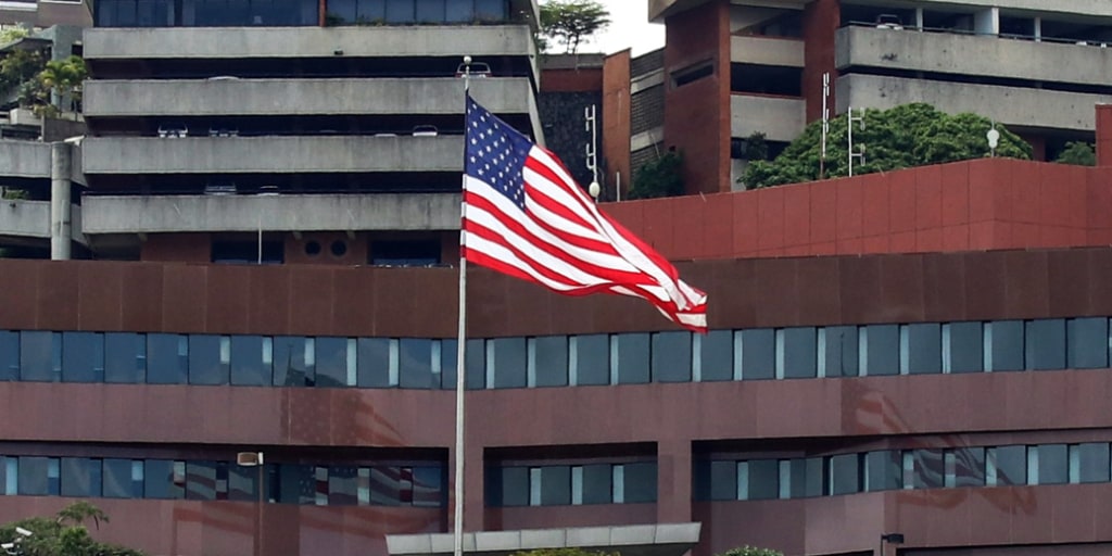 Inside the reopened U.S. Embassy in Caracas