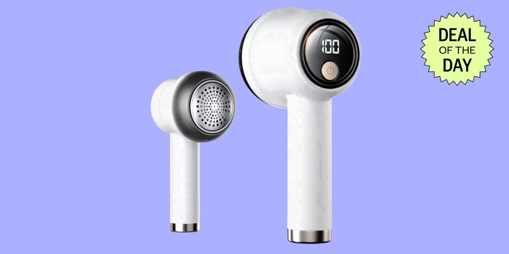 Get ready for sweater weather with this popular electric fabric shaver that’s 51...