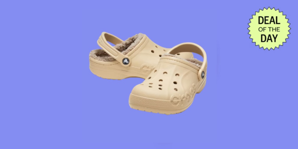 These fleece-lined Crocs keep feet comfortable and warm — and now they’re 50% of...