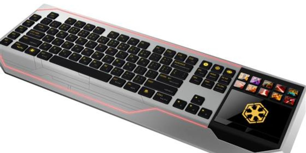 Star Wars' keyboard is LCD awesomeness