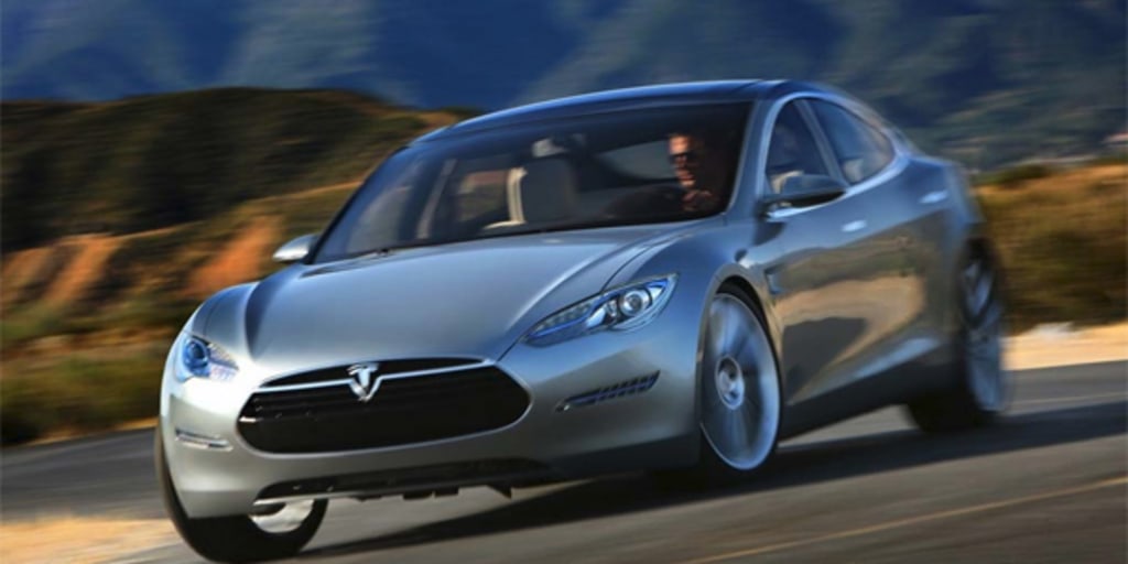 Tesla first on sale model s