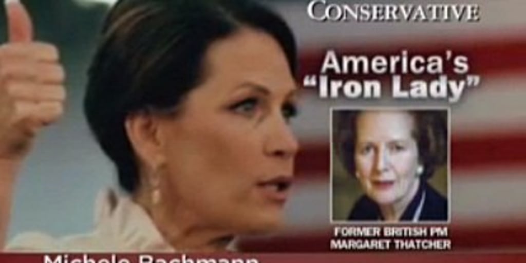 Michele Bachmann compares self to Iron Lady Margaret Thatcher