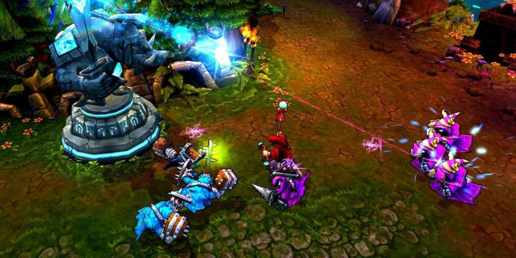 Riot Games revealed gameplay screenshots of League of Legends mobile  version