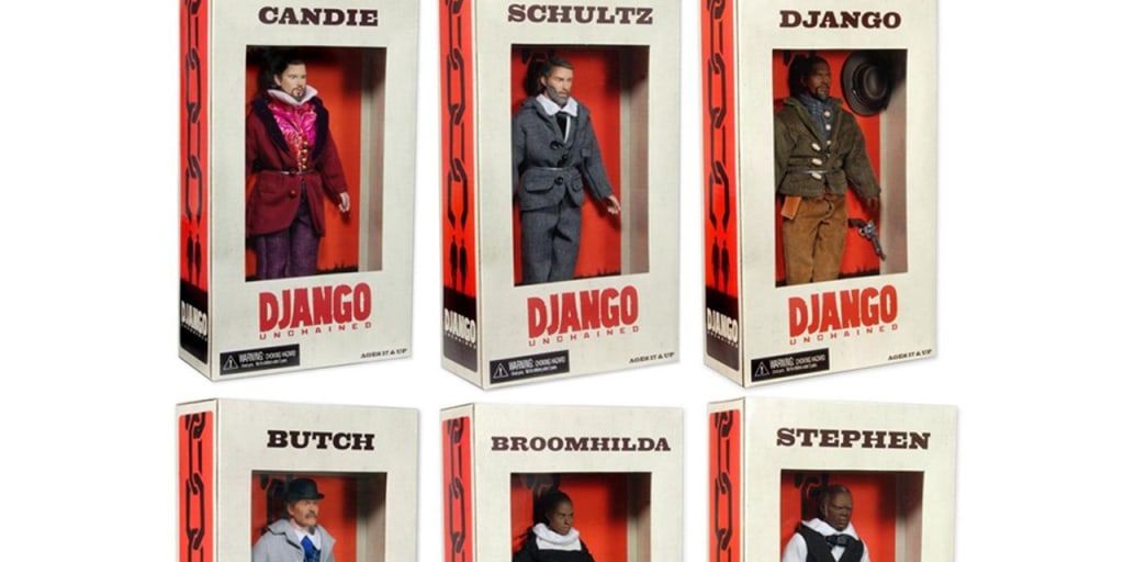 neca django unchained action figures