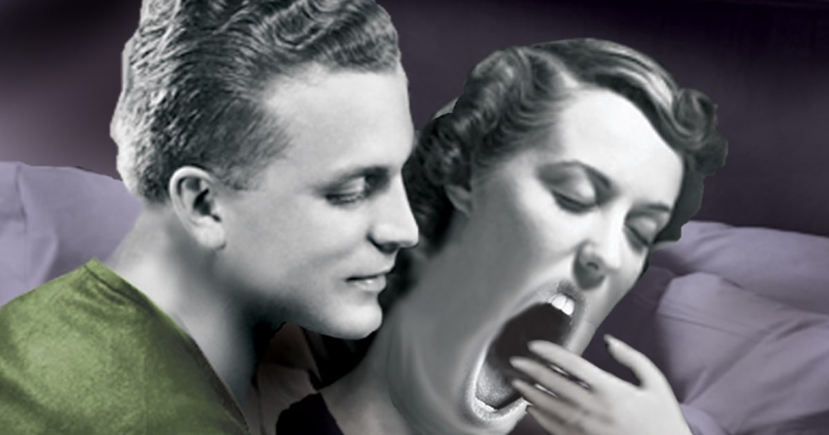 If sex is a yawn, you may actually be turned on