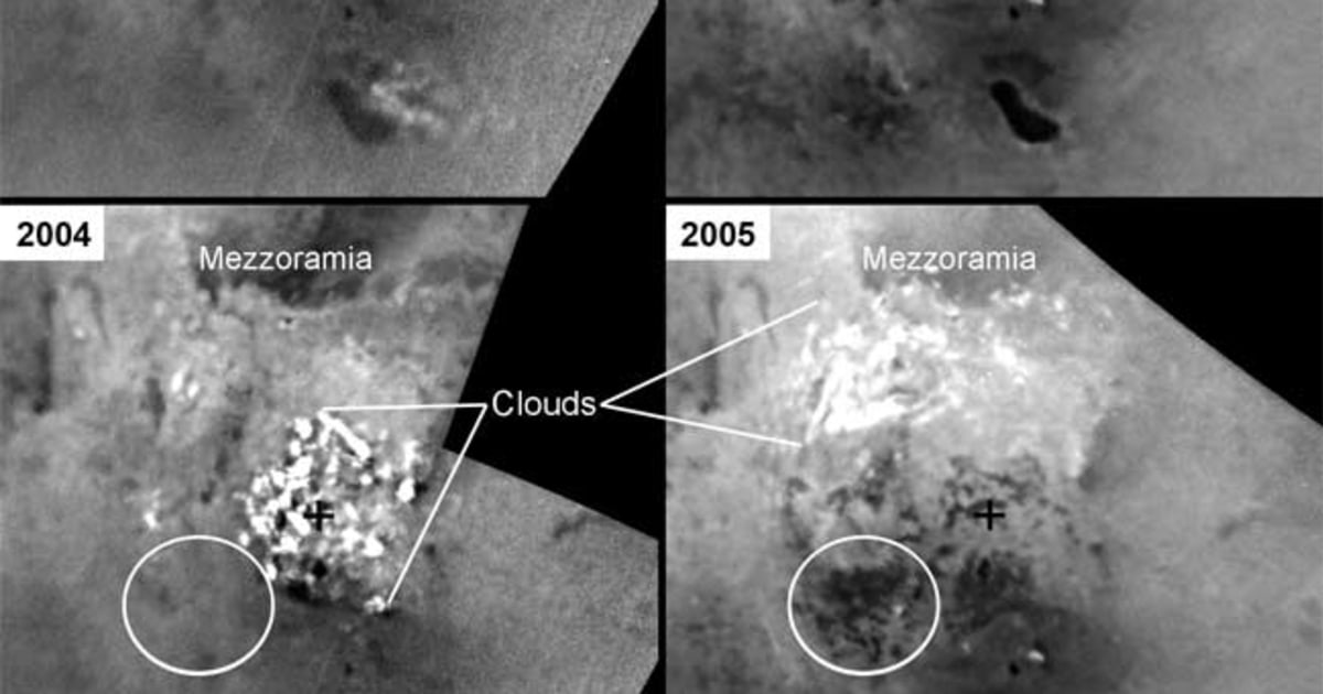 On Titan: It's raining methane