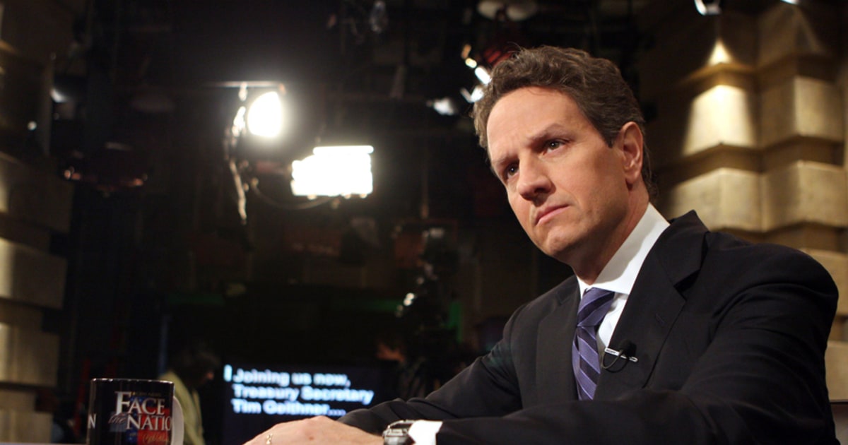 Geithner says some bank CEOs may have to go