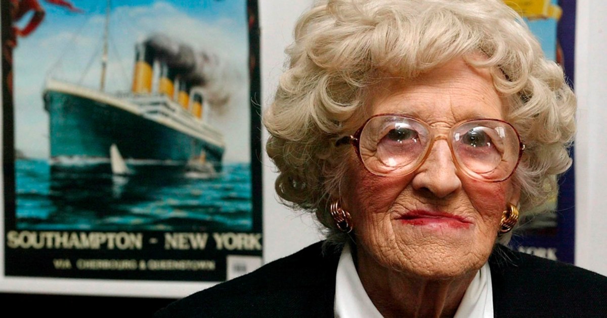 Last Survivor Of The Titanic Dies Aged 97