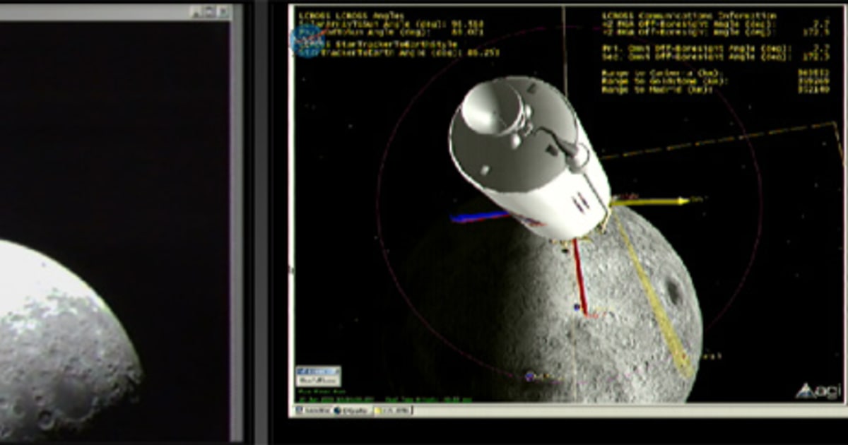 NASA probe beams home new lunar views