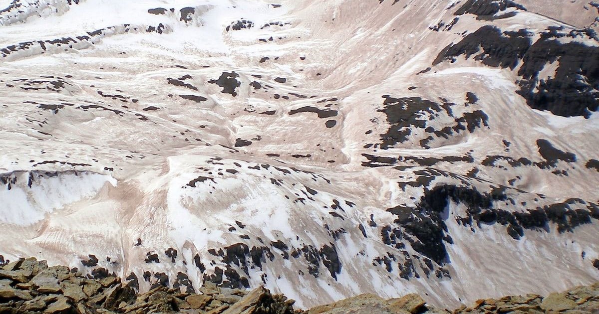 Snowmelt's timing being thrown off by dust