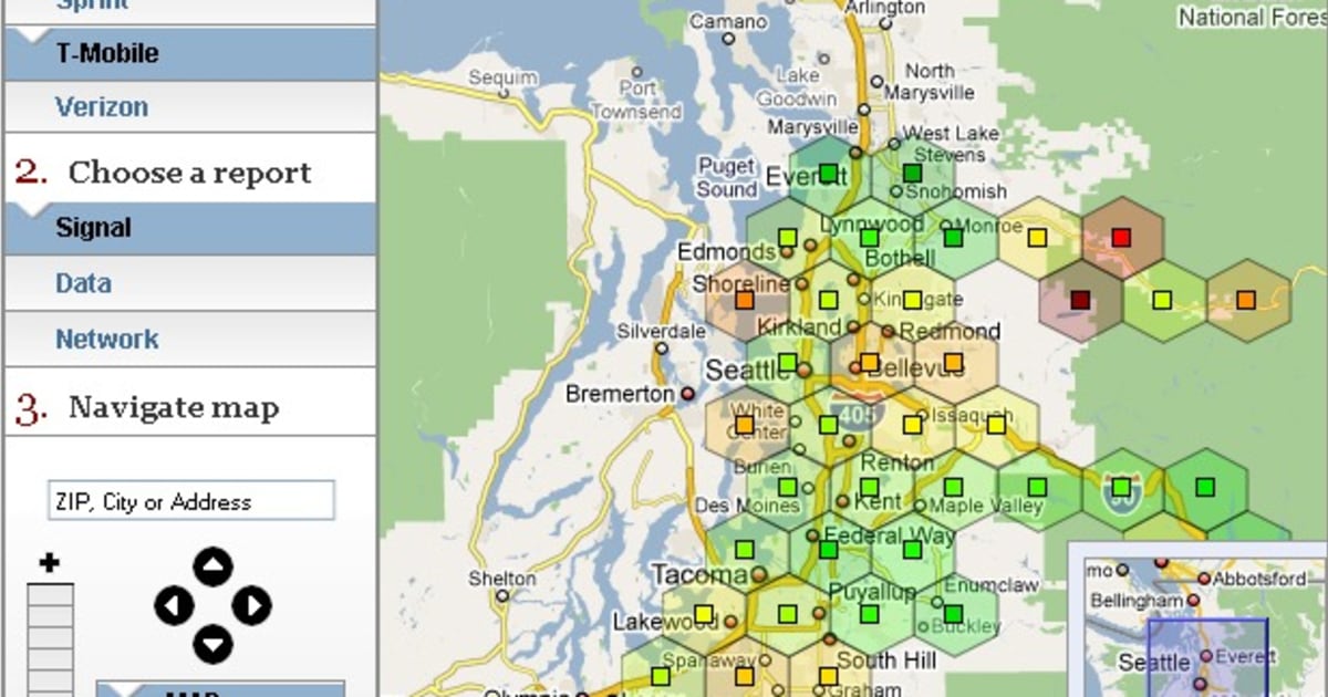Crowdsourcing digital signal strength