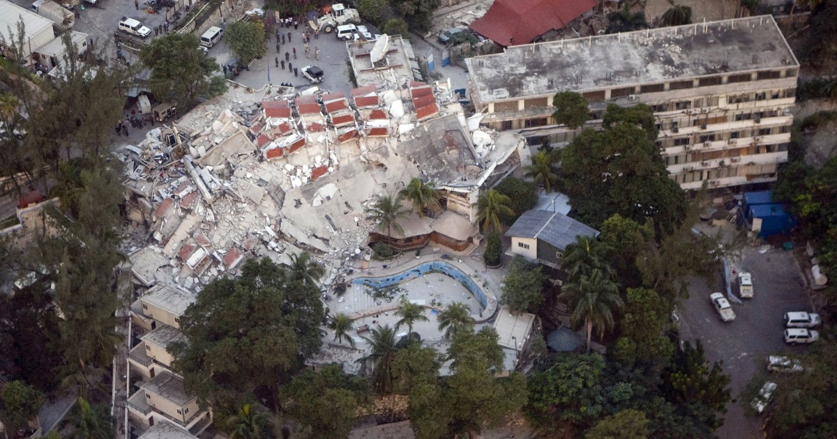 Dead U N workers were very happy in Haiti