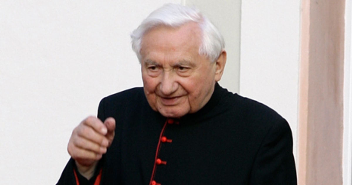 Pope Ratzinger Sly Pope’s brother: I slapped pupils in the face