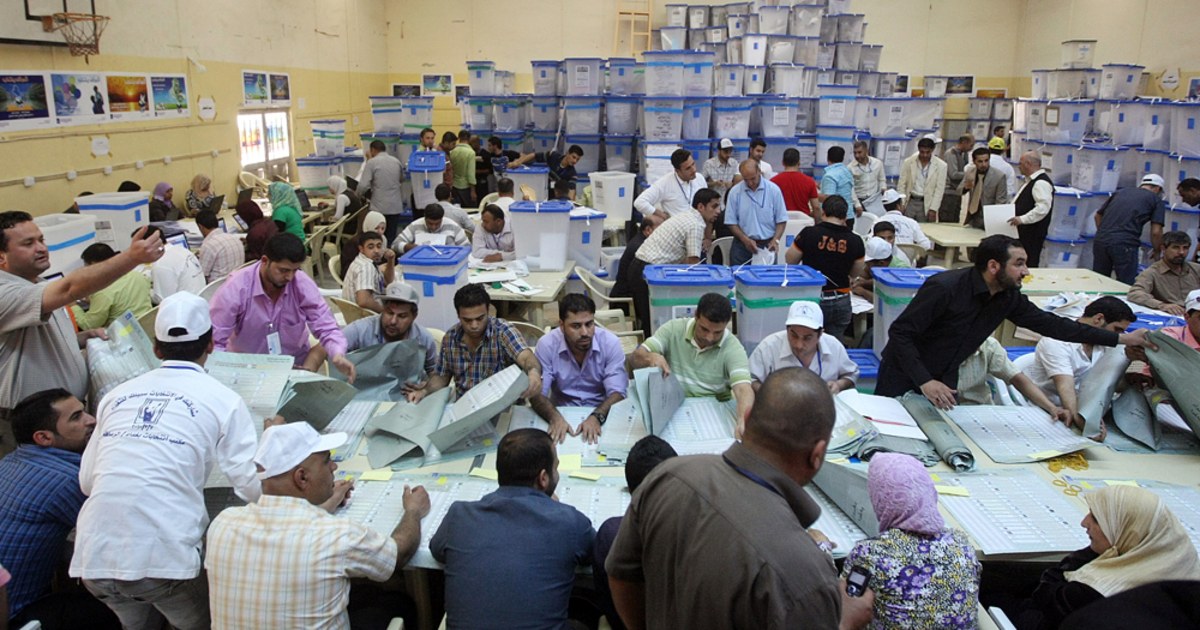 Iraqi parties both claim to be ahead