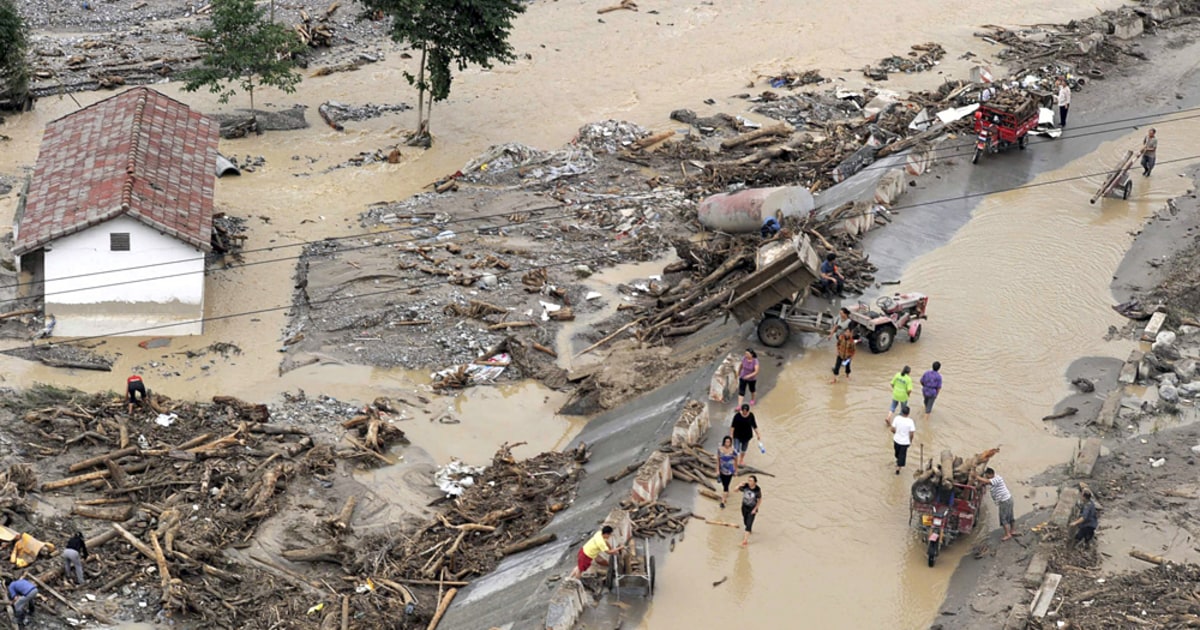 china flood explosion