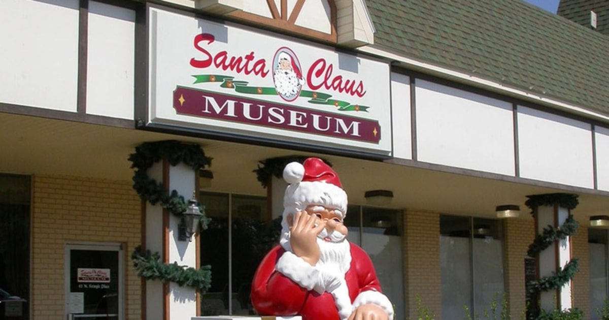 Does Santa Claus really exist? Yes, in Indiana