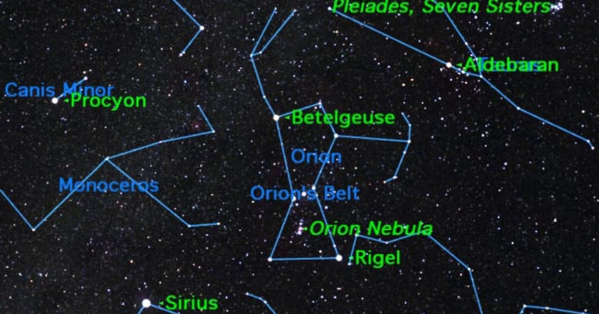 Orion can be your guide to the stars of 