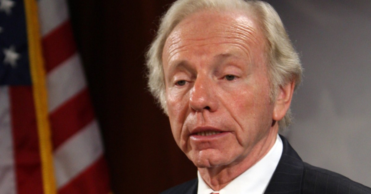 Sen. Lieberman announces he won't run in 2012