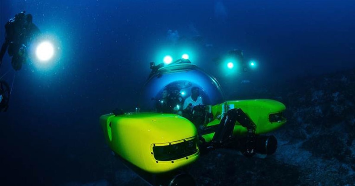 A submarine company is developing a new device to reach the depths of the  ocean - Mediterranean - Spearfishing World forum