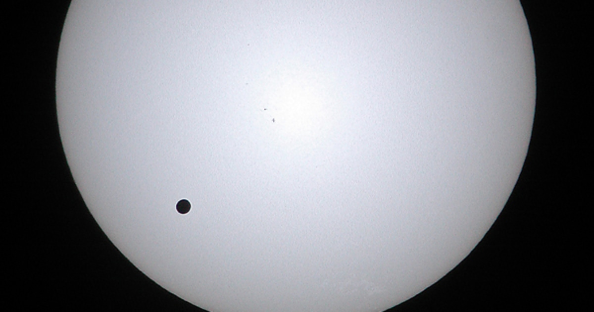 Last chance to see rare Venus transit — until 2117