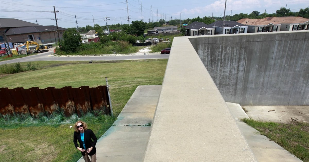 Katrina levee failures as historic sites?