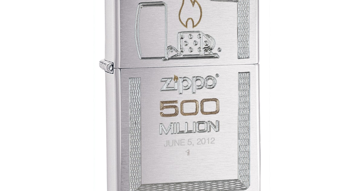 Zippo manufactures its 500 millionth lighter
