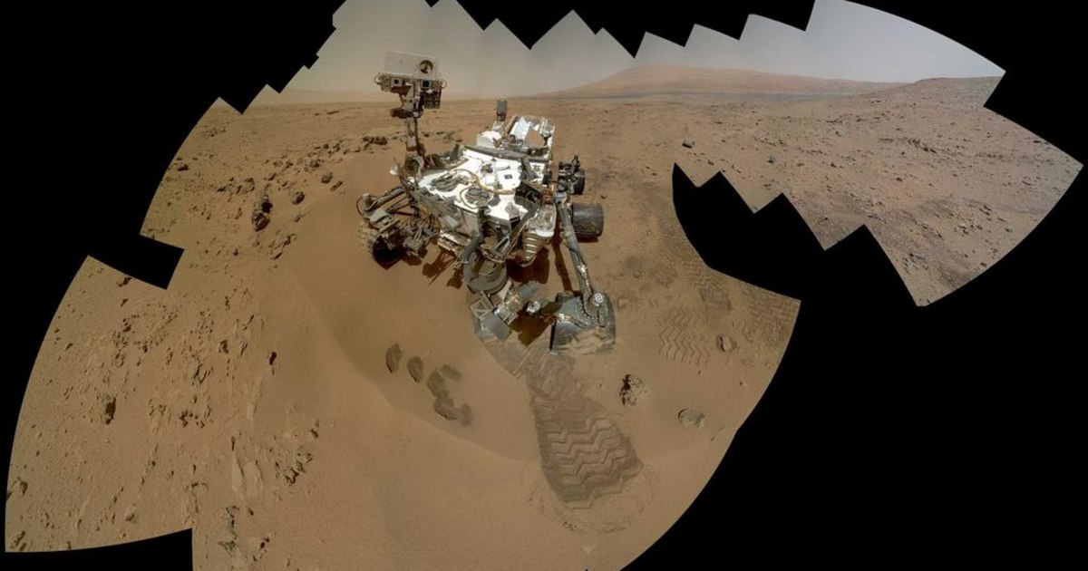Mars Rover Portrait Mars rover snaps amazing self-portrait
