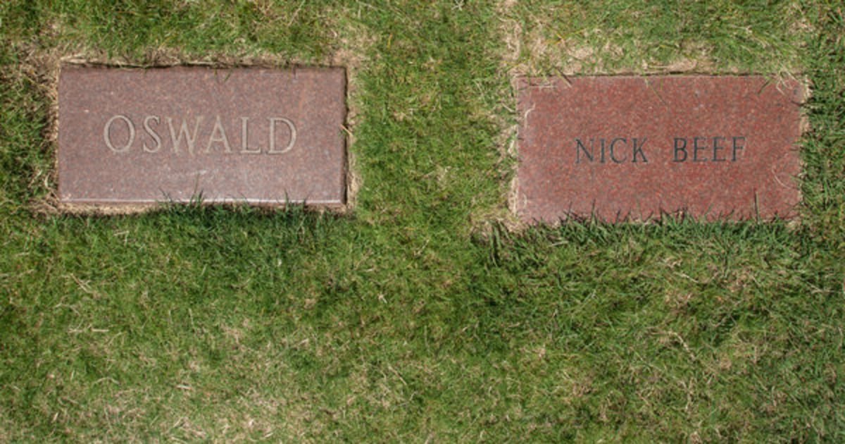 Mystery from the grave beside Oswald’s, solved