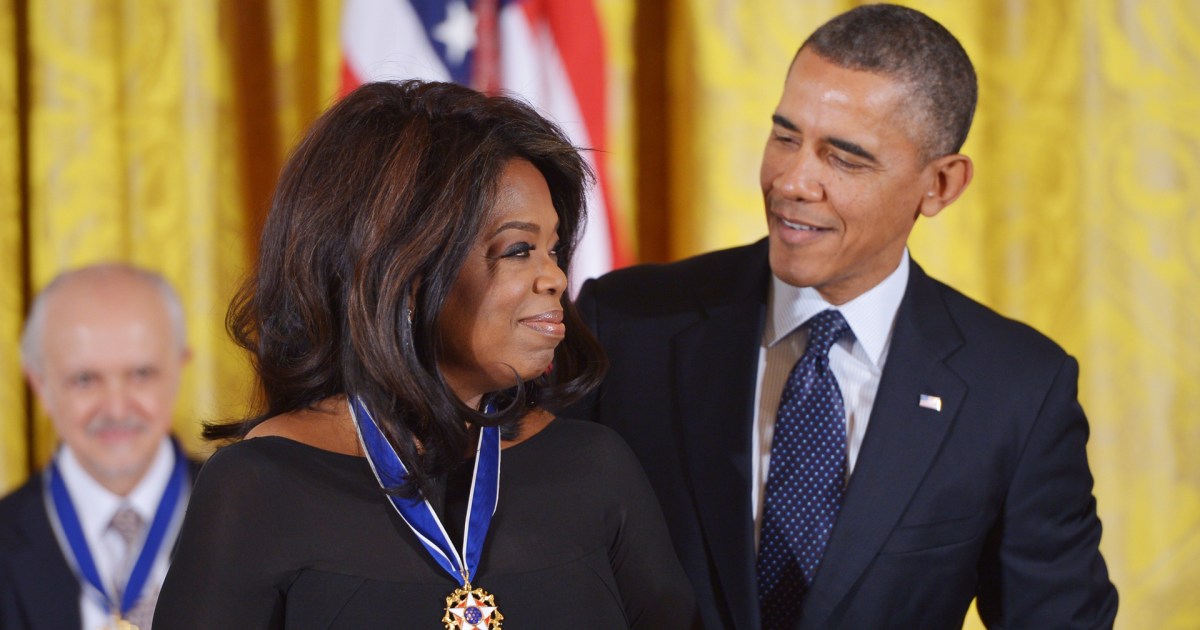 Oprah awarded Presidential Medal of Freedom