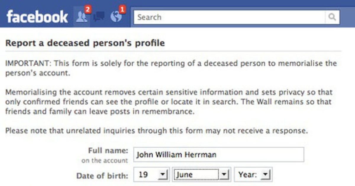 facebook how to search a page based on date