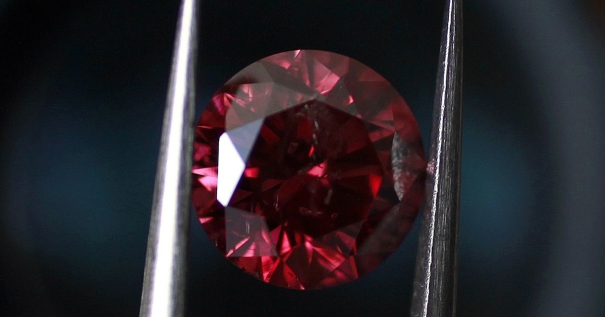 Red sales diamond cost