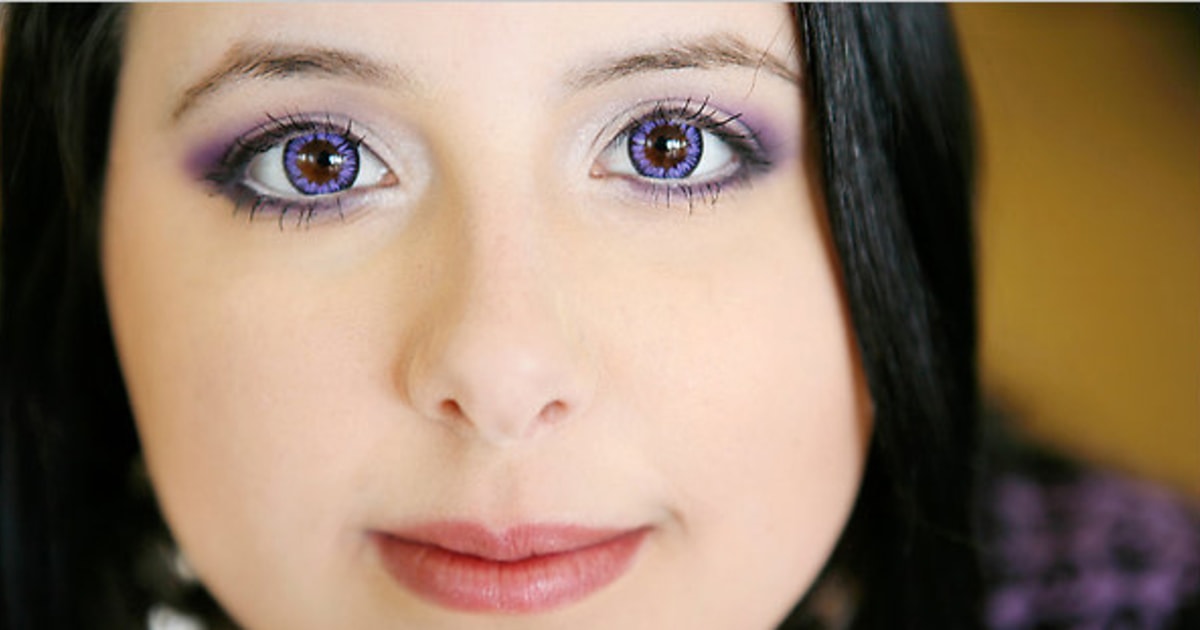 What big eyes you have, but are those contacts risky?