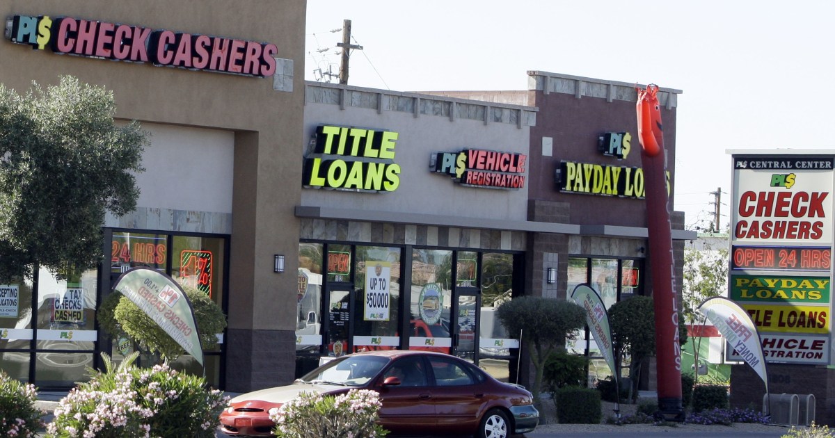 States target payday lenders