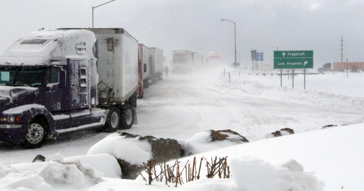Denver up next as blizzard conditions move east