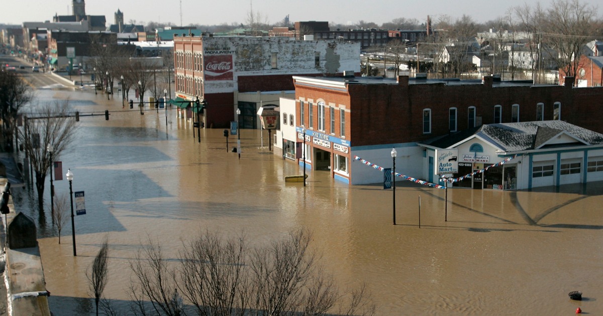 City's downtown floods, but it could have been worse