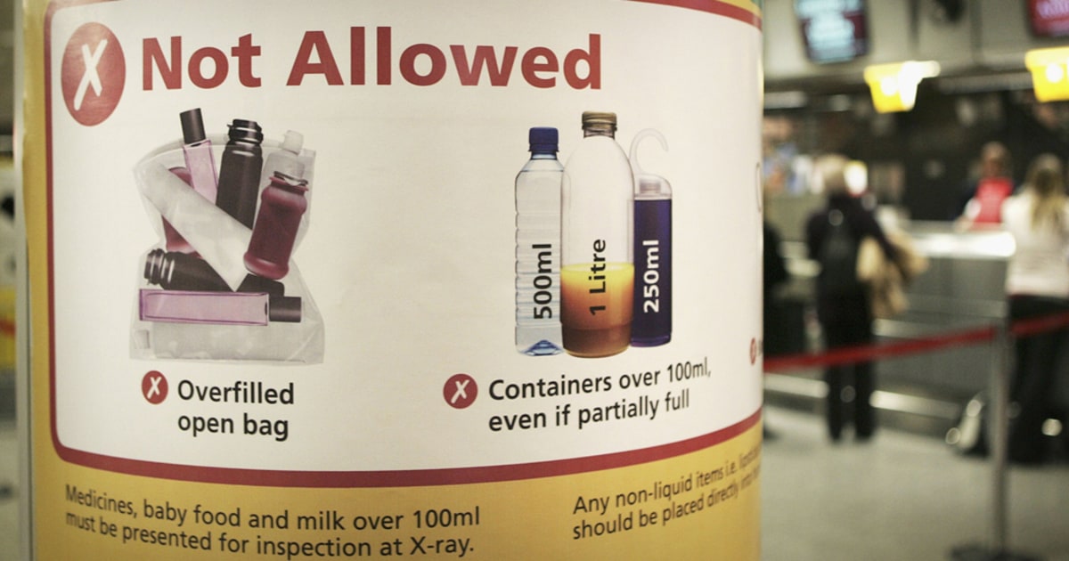 Liquids Allowed in CarryOn Luggage