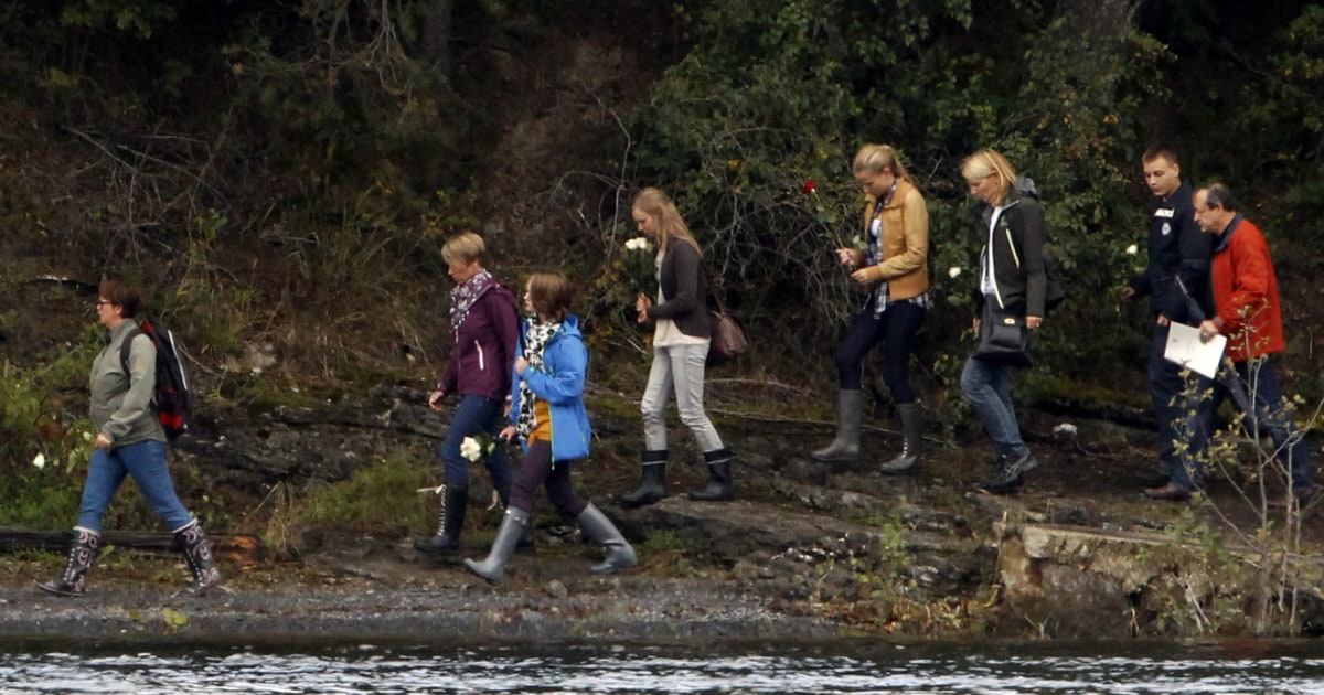 Norway Survivors Return To Scene Of Island Massacre   Pb 110820 Utoeya Cannon 