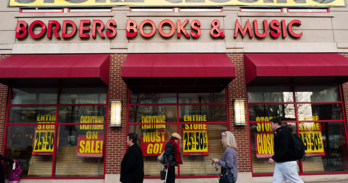 Final chapter Borders to close remaining stores