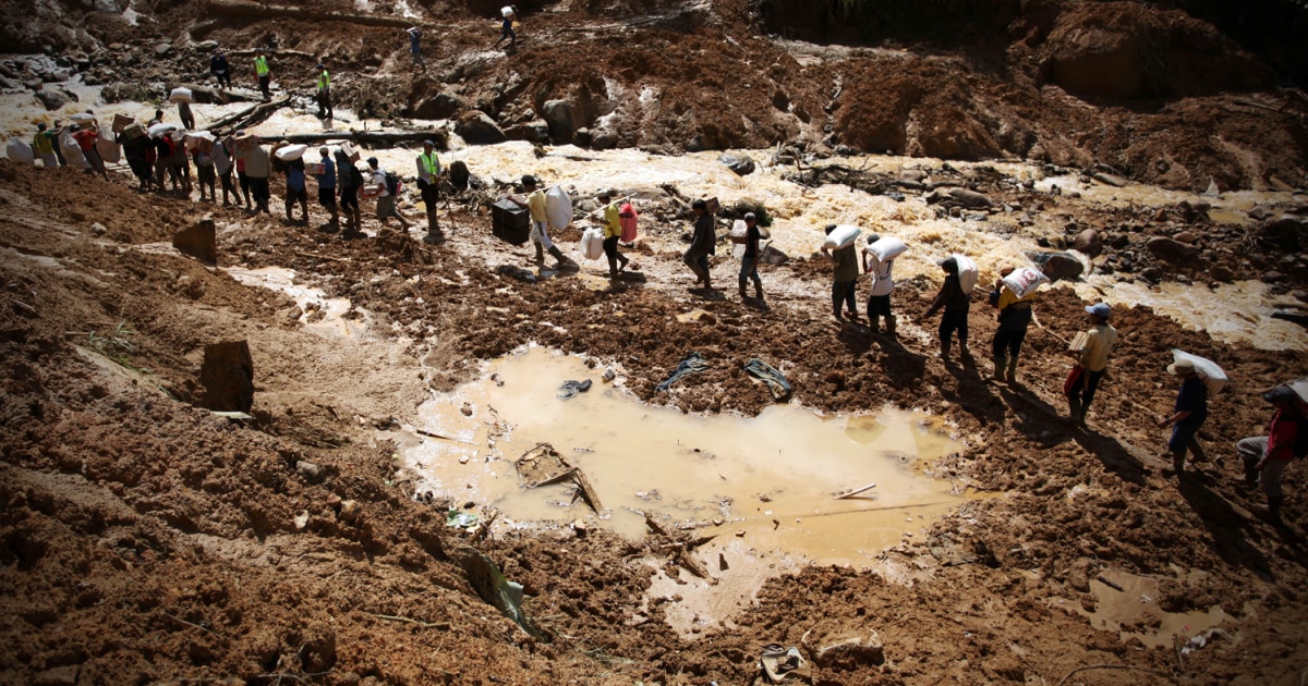 Deadly landslides in West Java, Indonesia