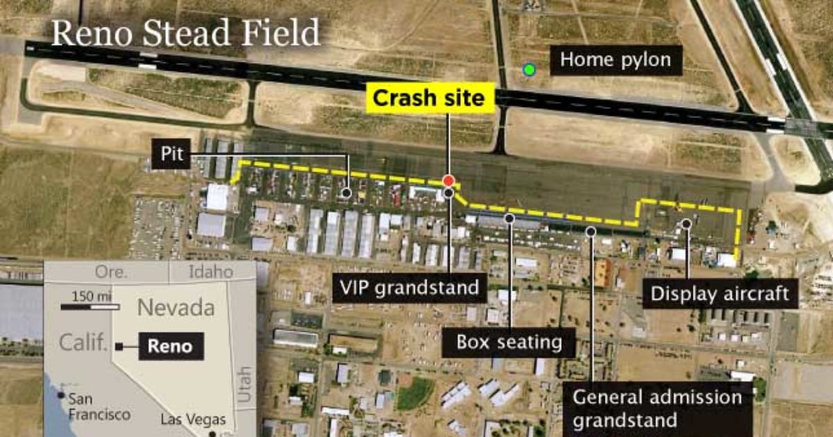 NTSB probes broken part in Reno air crash
