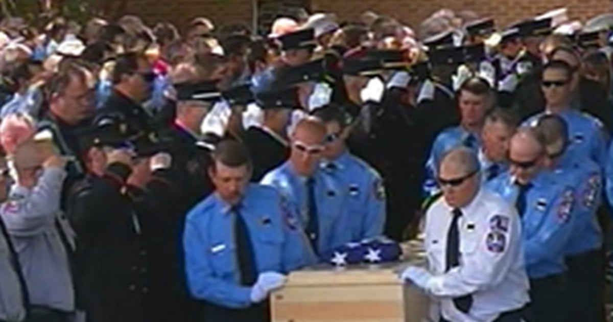 Funeral for Rangers baseball fan