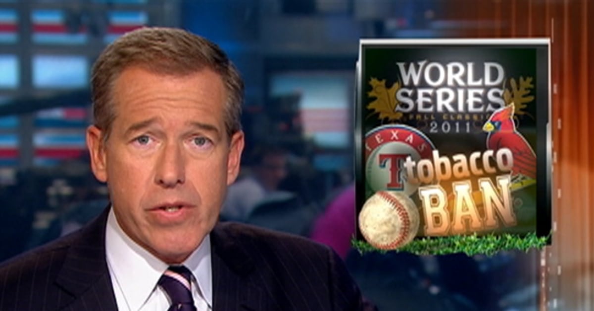 Senators ask MLB to ban tobacco chewing